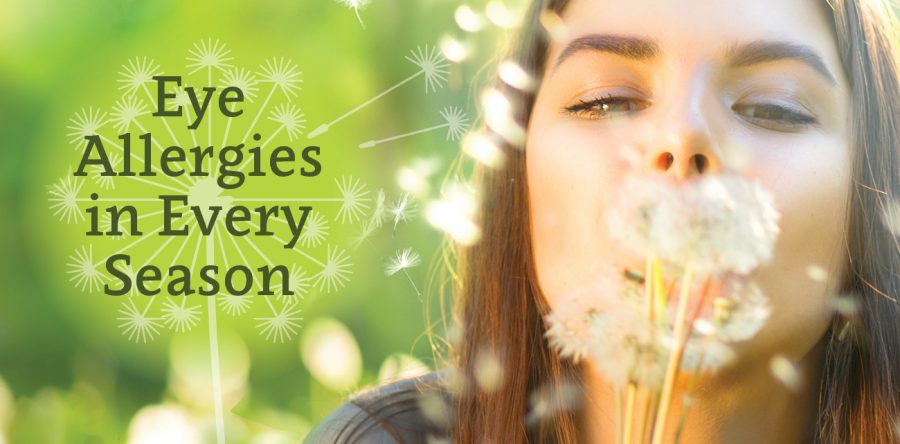 Eye Allergies in Every Season